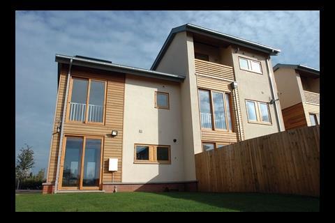 Bywater Court is on English Partnerships land at Allerton Bywater in West Yorkshire and had to achieve an EcoHomes Excellent rating. It was designed by PRP Architects and completed last year